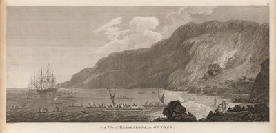 A View of Karakokooa, in Owyhee by John Webber